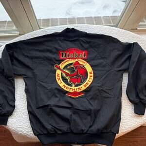 Rare George Dickel Tour Jacket Vintage 80’s L Embroidered Ain’t Nothin’ Better